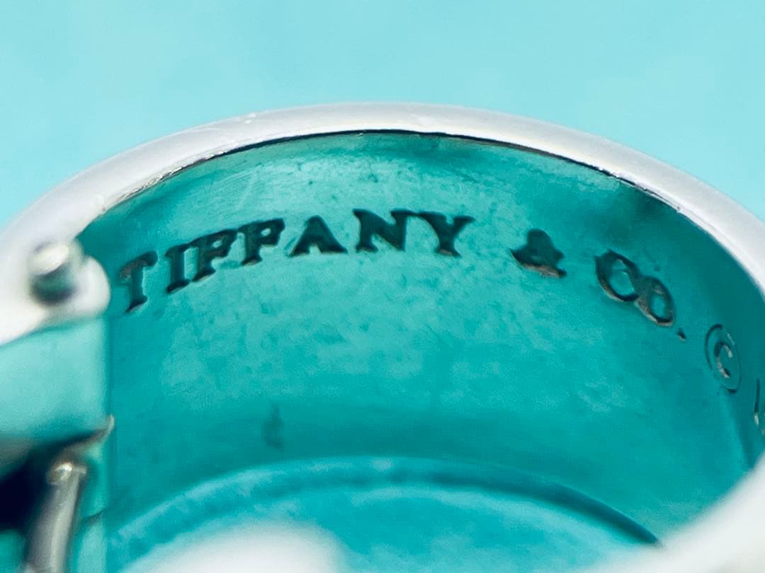 h617 オールド　ティファニー　1995 アトラス　フープ　ピアス　片耳925