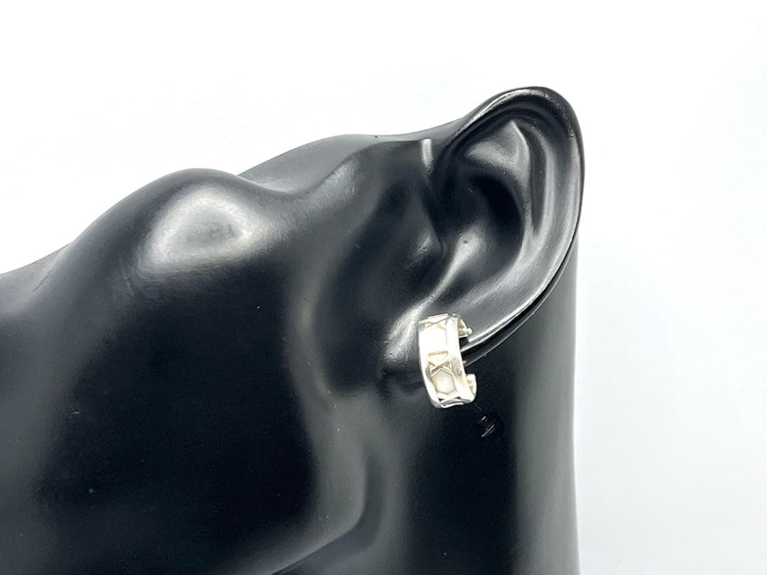 h617 オールド　ティファニー　1995 アトラス　フープ　ピアス　片耳925