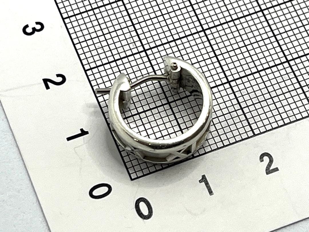 h617 オールド　ティファニー　1995 アトラス　フープ　ピアス　片耳925