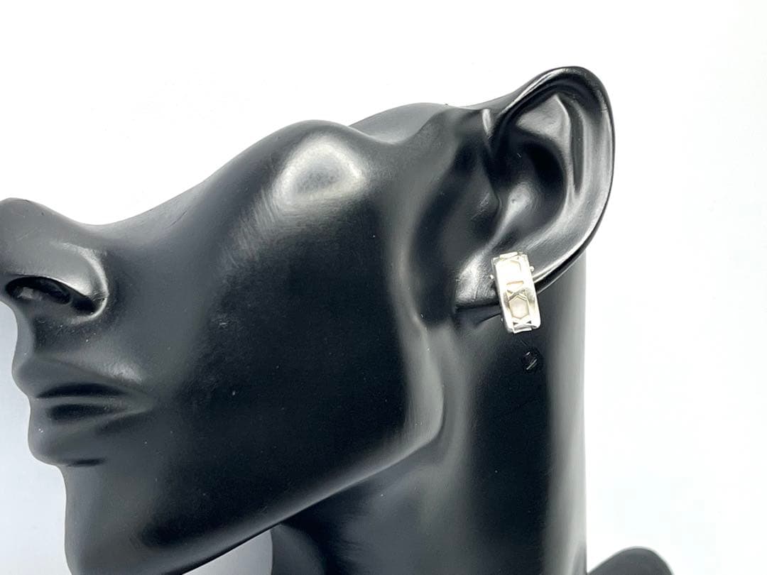 h617 オールド　ティファニー　1995 アトラス　フープ　ピアス　片耳925