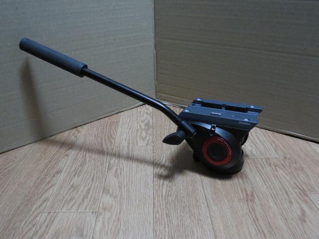 MVH500AH マンフロット プロフルードビデオ雲台60mm フラットベース