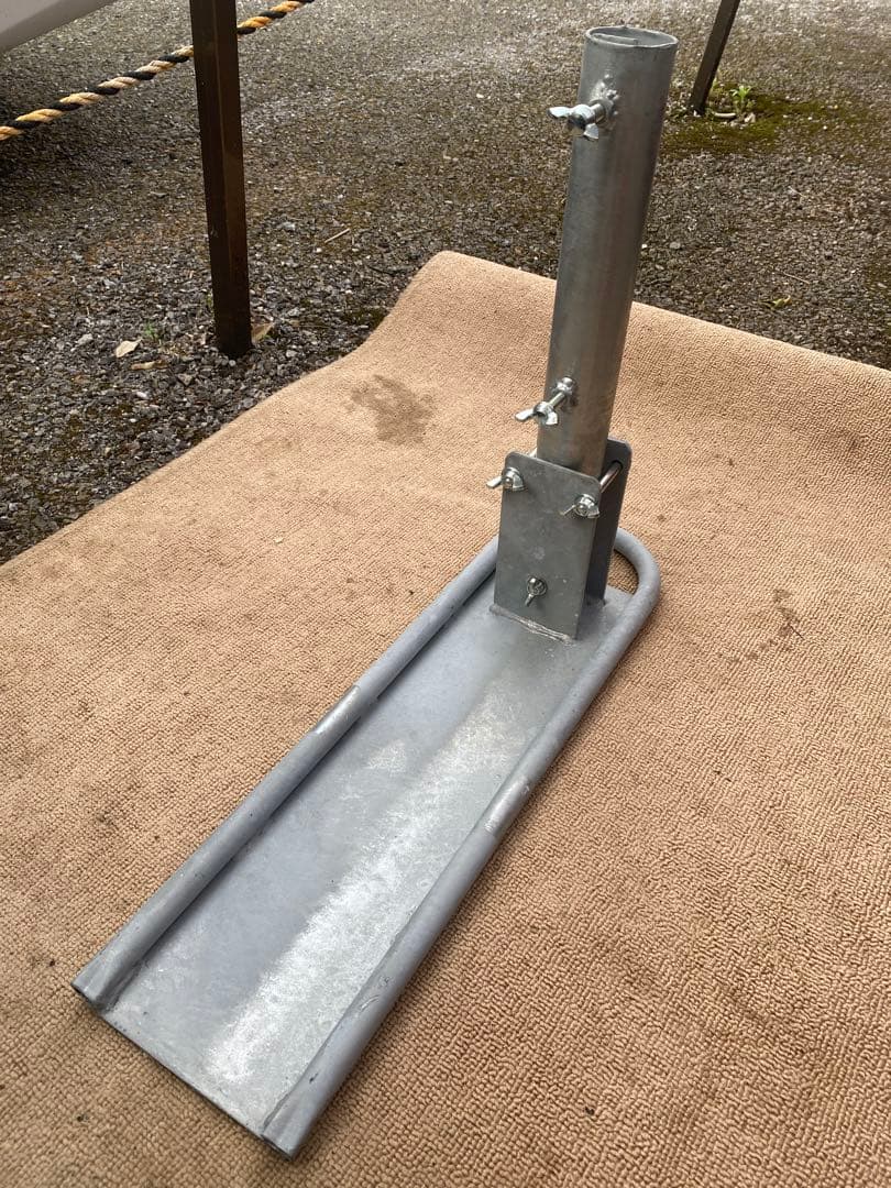 か*り様 COMET モービル移動用簡易ポール立て　ふみたてくん(MCR)