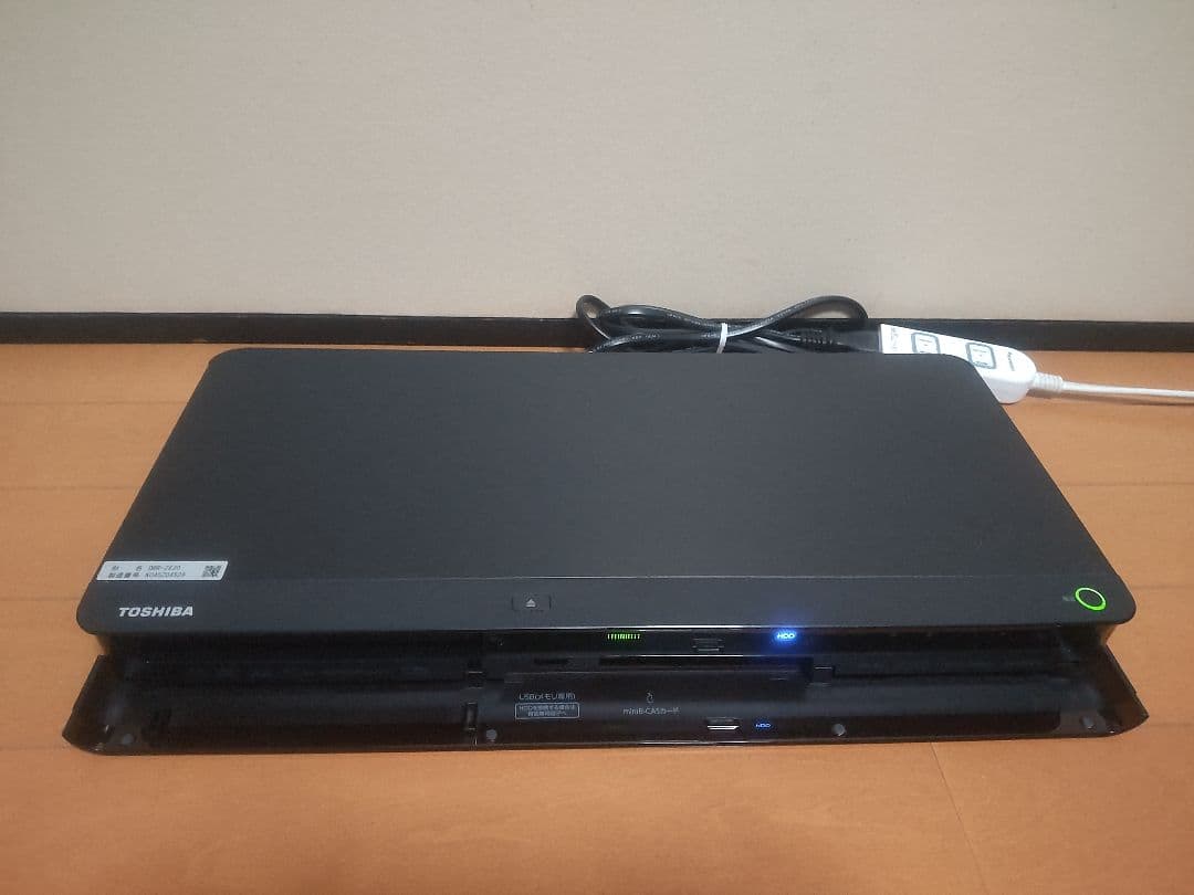 東芝　REGZA　DBR―Z620 1TB→3TB プチメンテ済み