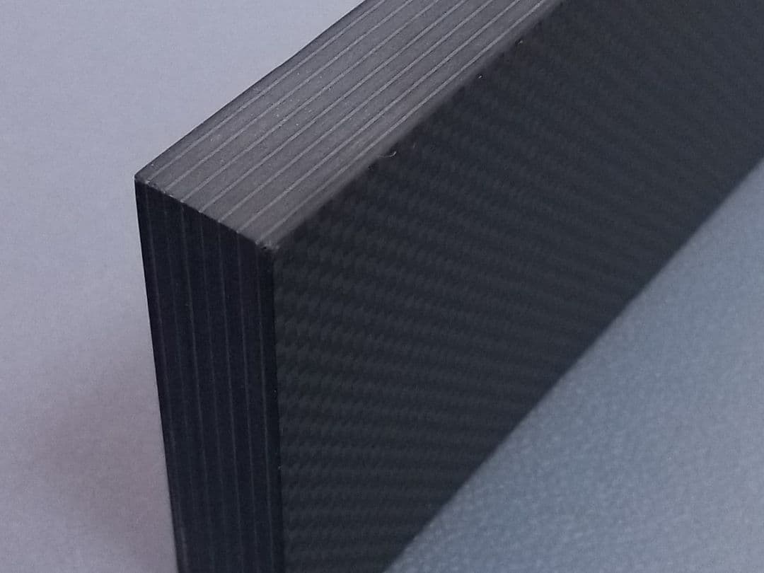 【1枚限定】ドライカーボン　厚み約19mm サイズ78.3×220mm