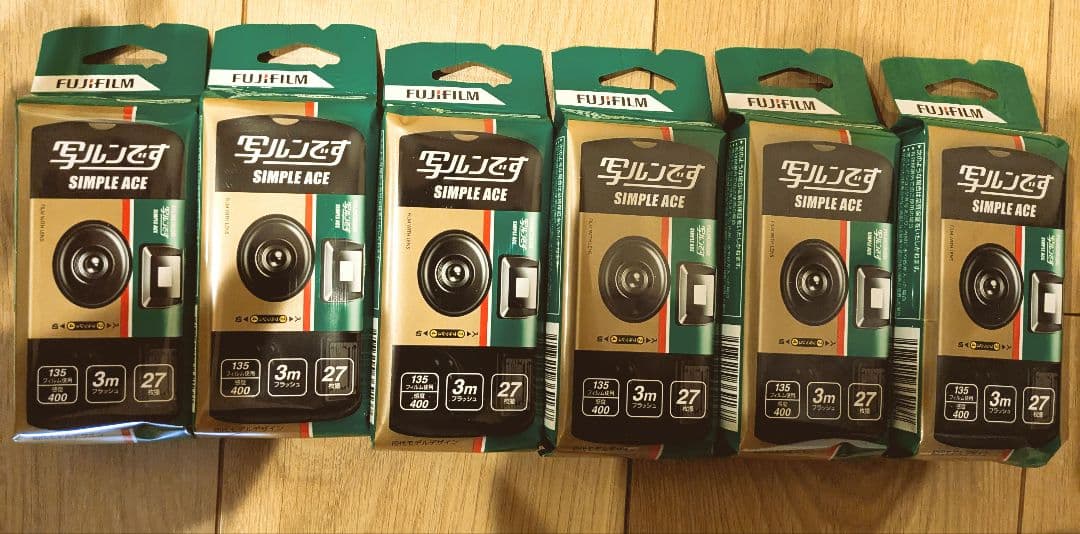 写ルンです　新品　Simple　ACE　27枚撮　6個セット 富士フイルム