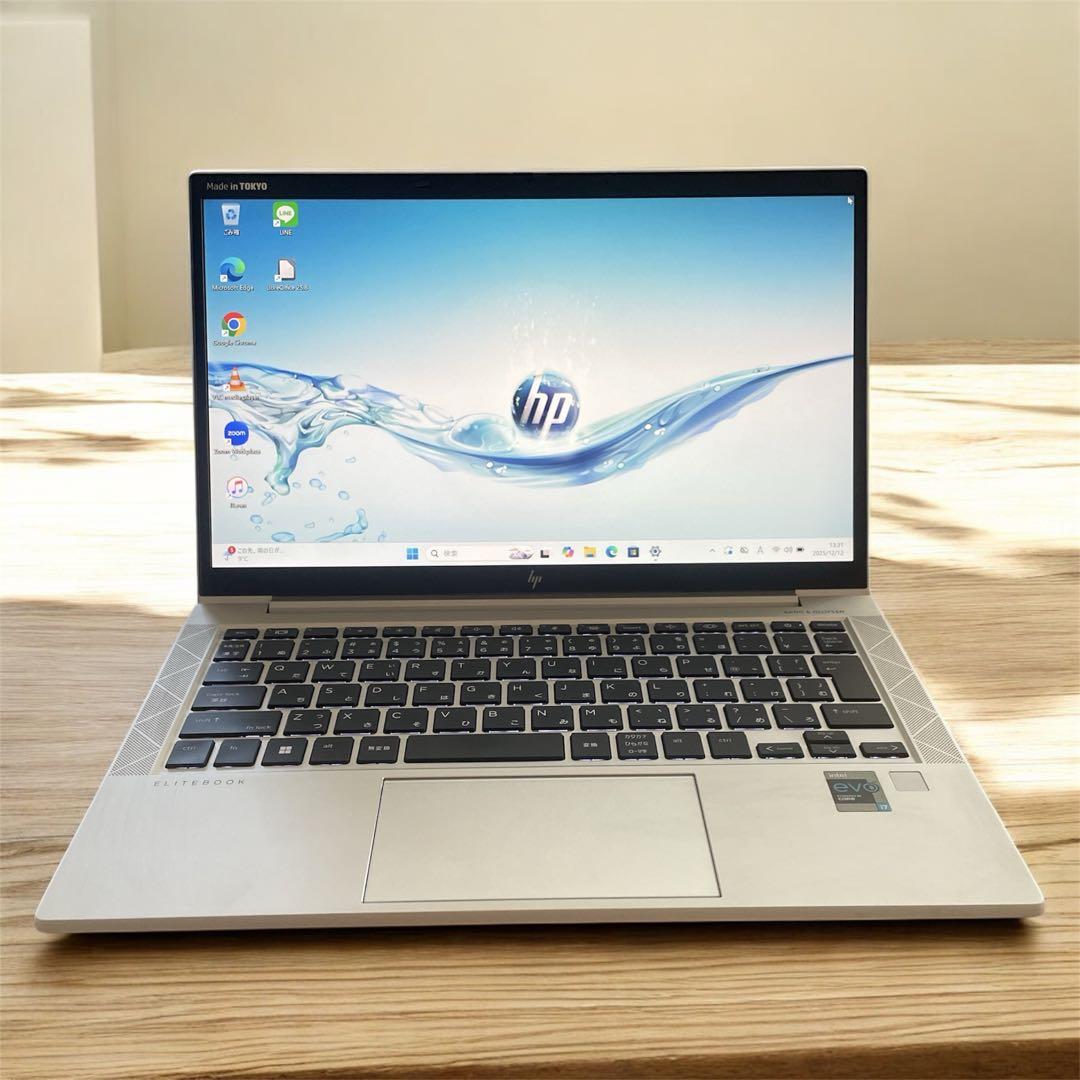【極美品】HP EliteBook i7 2022年製 メモリ16 SSD512