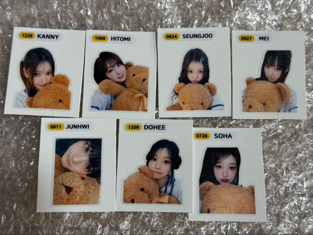 saymyname hellolive 6/22 当選者特典 ステッカー シール