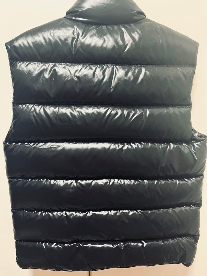 MONCLER モンクレール ロゴ チベットTIBET ダウンベスト黒サイズ0