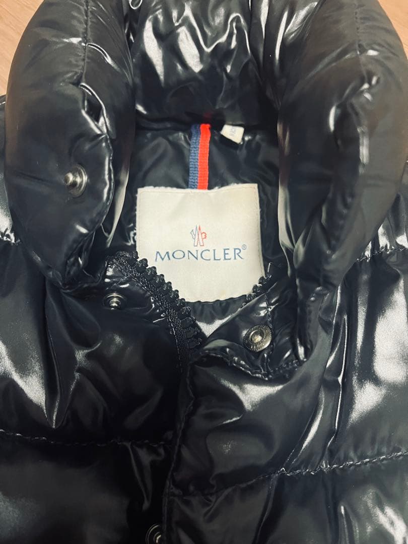 MONCLER モンクレール ロゴ チベットTIBET ダウンベスト黒サイズ0