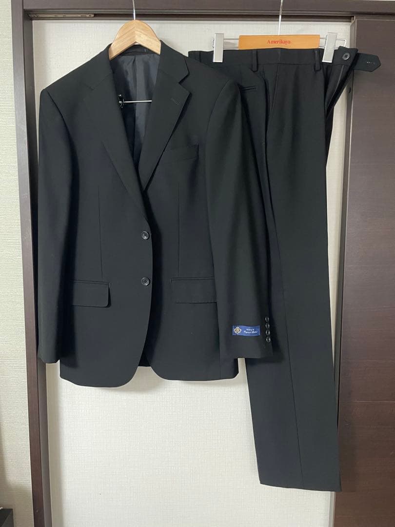 ONLY メンズスーツ 上下　黒　新品未使用　175Y 新品　就活　リクルート