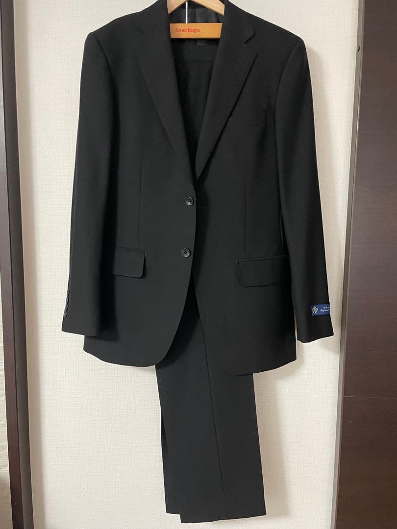ONLY メンズスーツ 上下　黒　新品未使用　175Y 新品　就活　リクルート