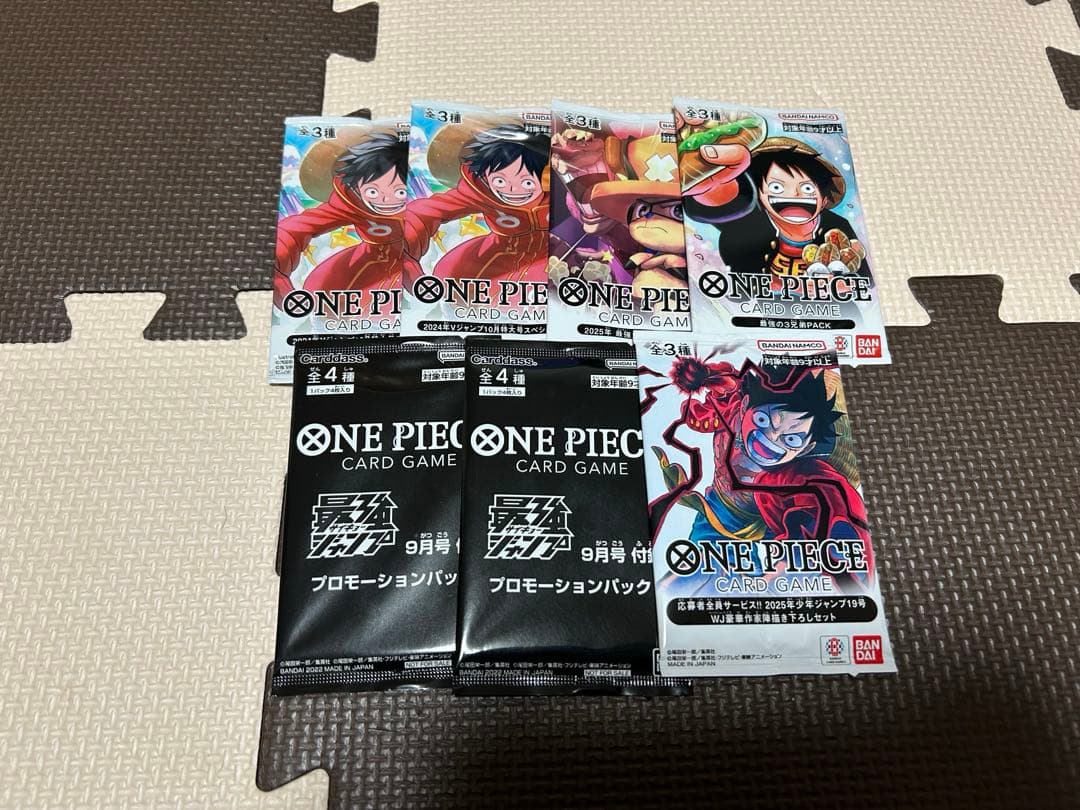 【未開封パック】ワンピースカード　プロモ　パックセット