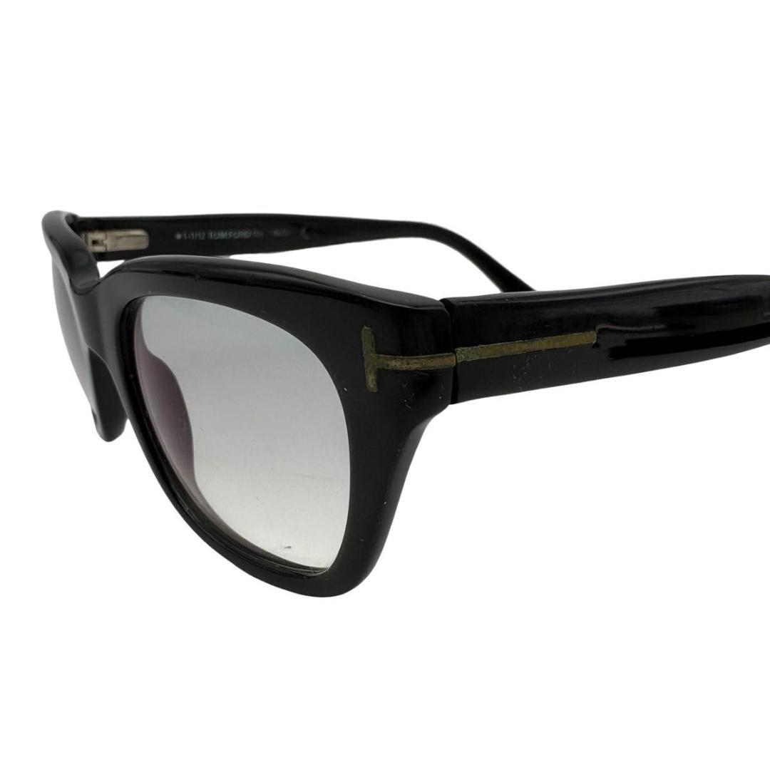 トムフォード サングラス メガネ TF5178 ブラック 黒　度なし　ケース付き
