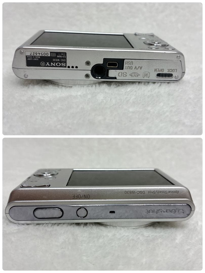 SONY Cyber-shot DSC-W830　シルバー　デジカメ　コンデジ