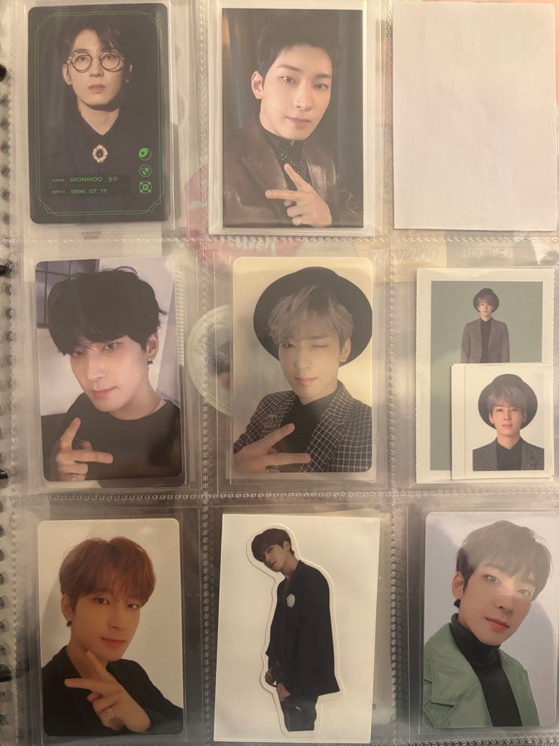 seventeen ウォヌ　メンバーシップ　トレカ　シーグリ　セット