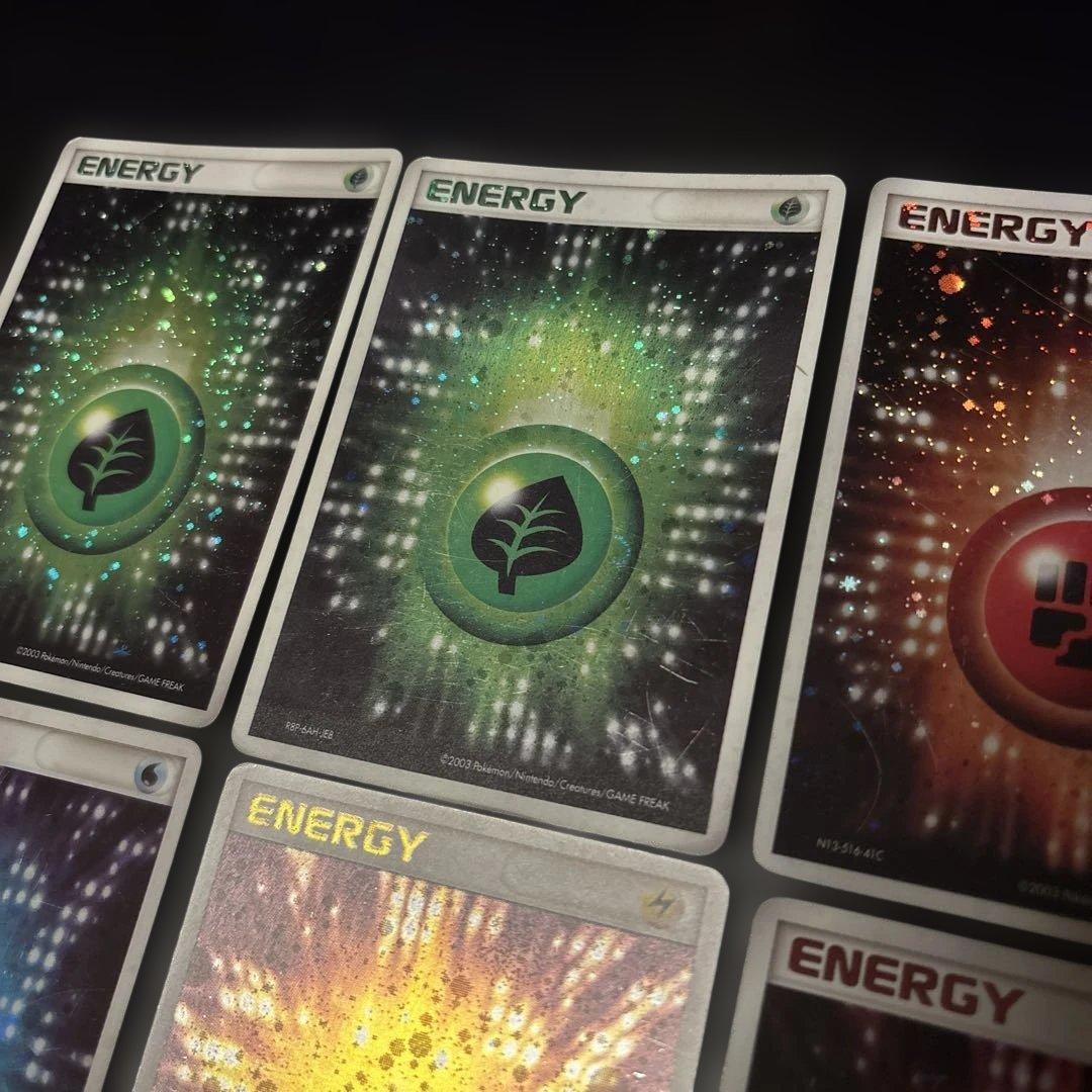 ポケモンカード　エネルギーカード　2003年　8枚セット