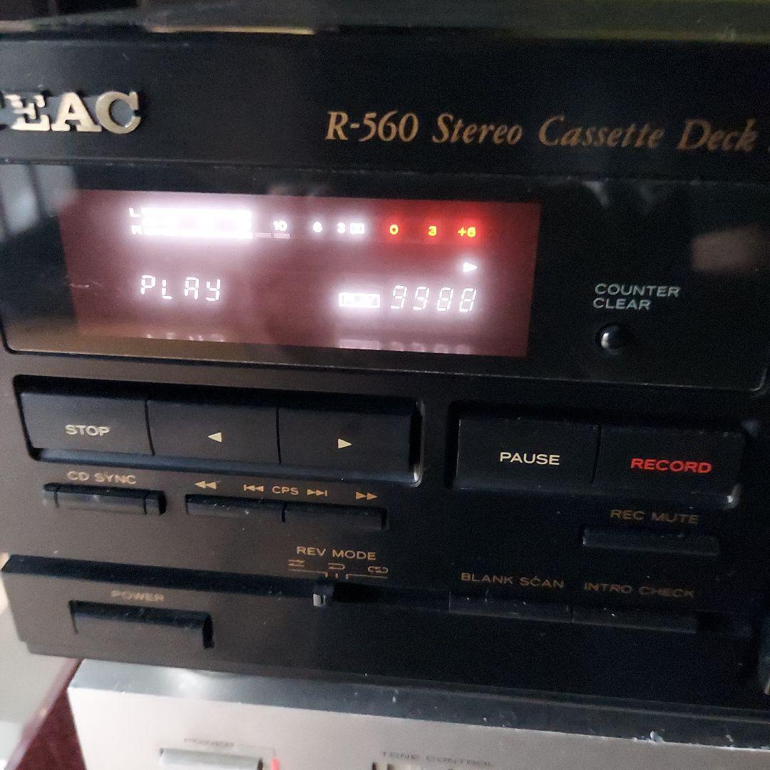 TEAC　ステレオ カセットデッキR-560