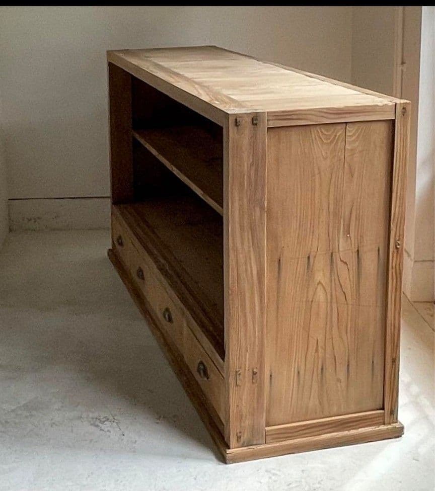 momiさま専用 アンティーク　古いガラス戸棚 レトロ　食器棚