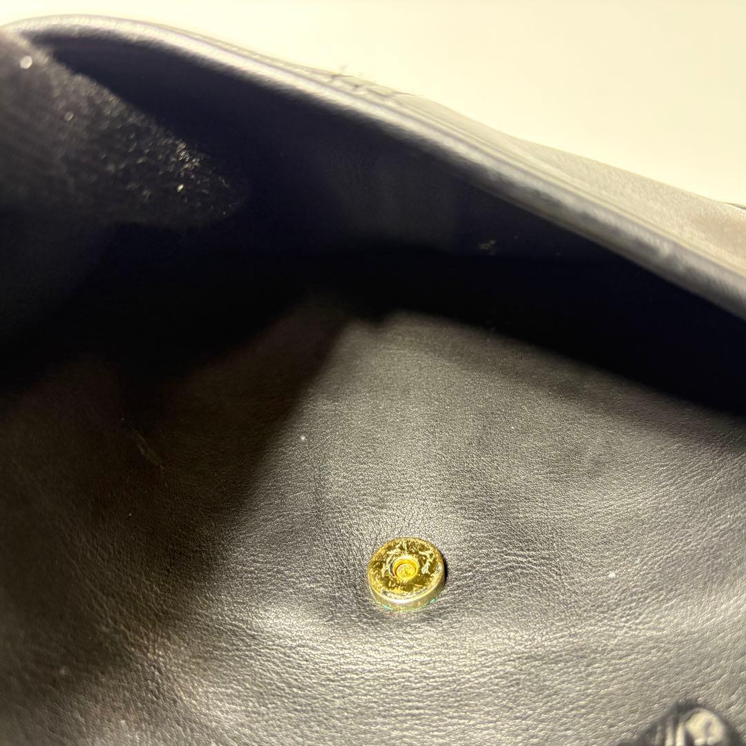 オールドコーチ　ショルダーバッグ　巾着　ブラック　vintagecoach.