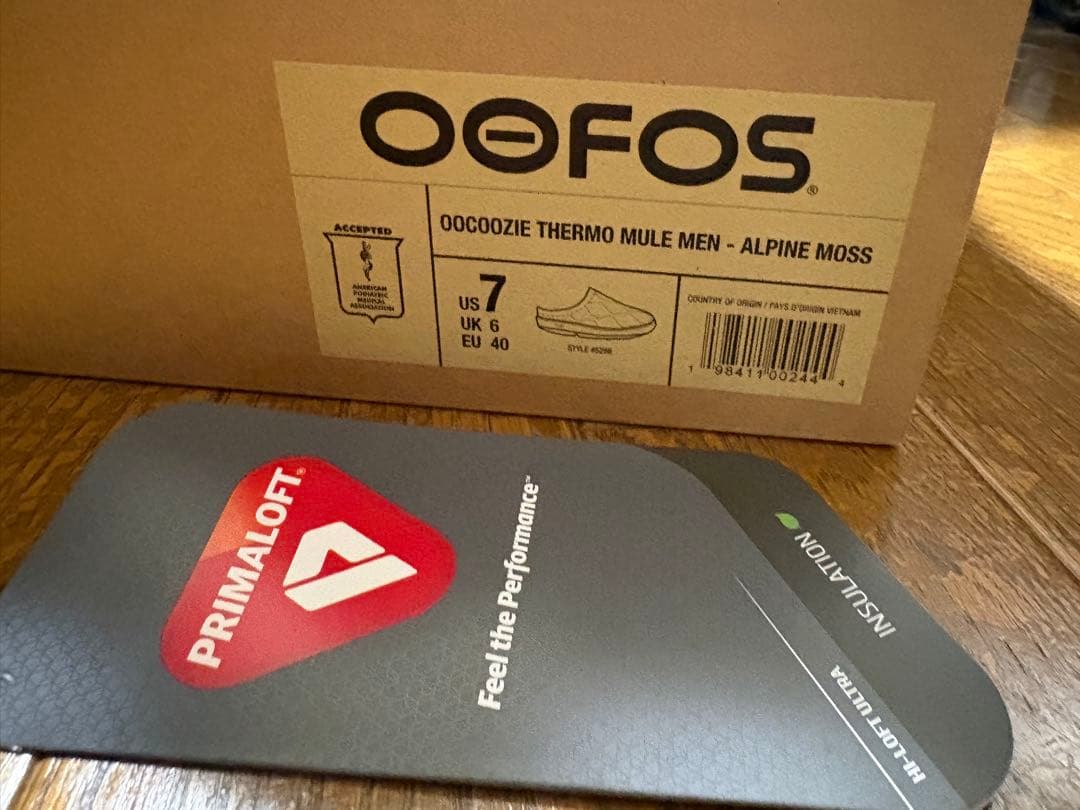 ウーフォス/OOFOS ウークージーサーモミュールリカバリーシューズM7/25㎝