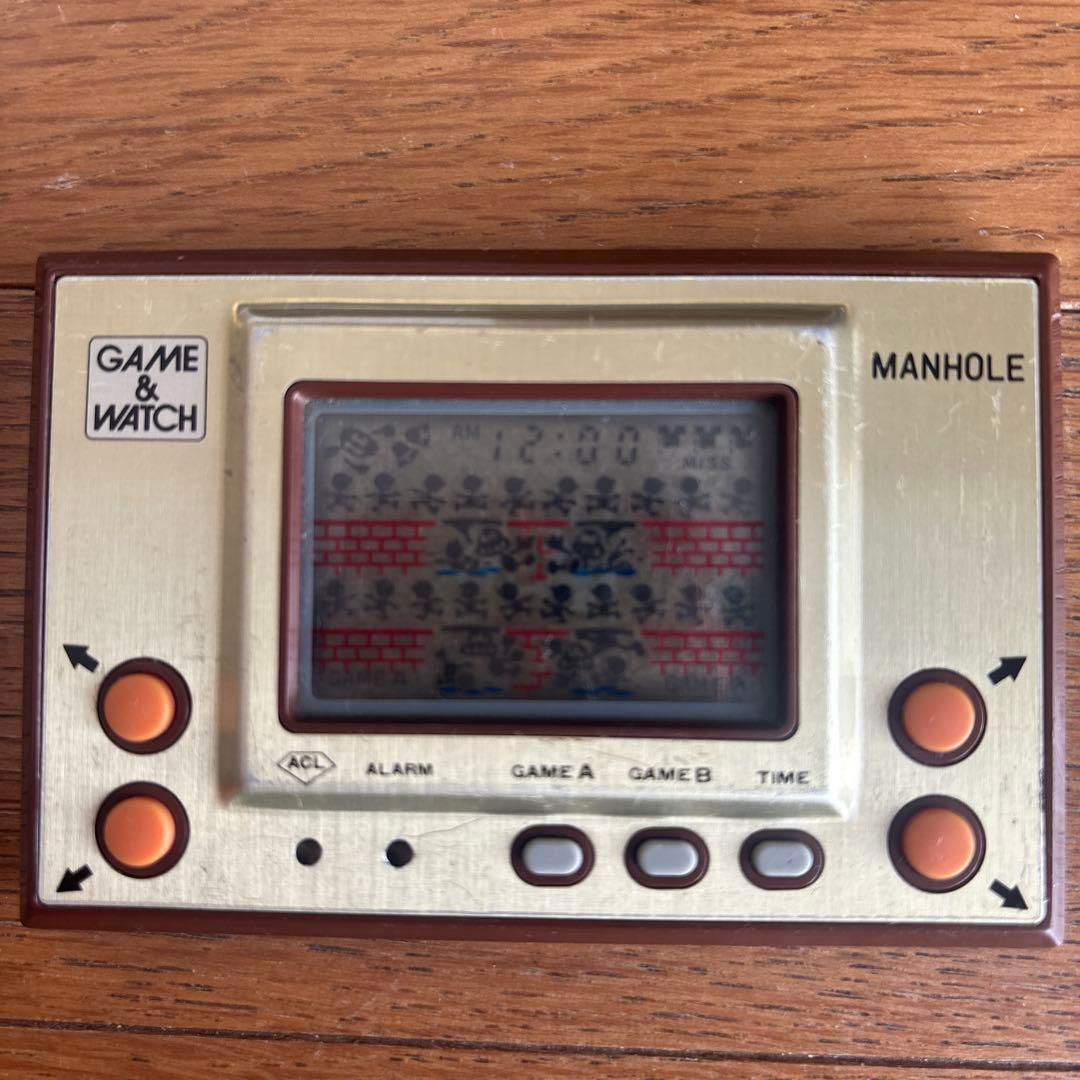 ゲームウォッチ マンホール GAME WATCH 任天堂 MH-06 可動確認済