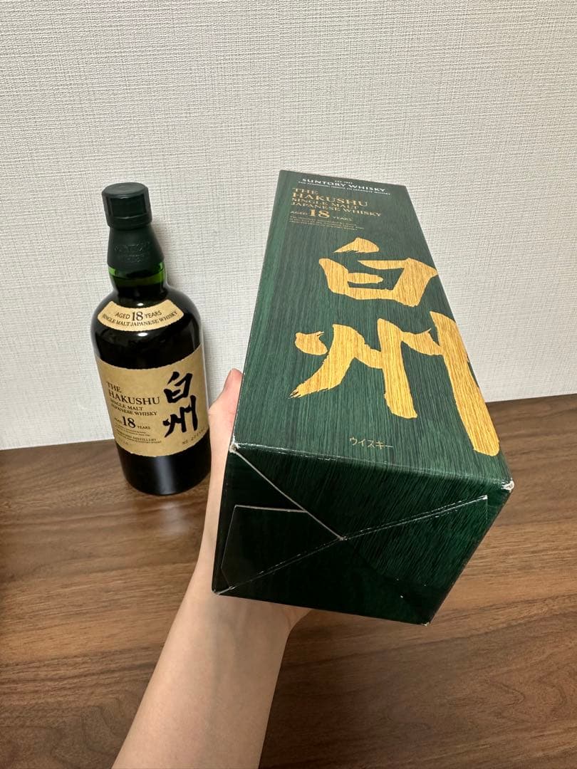 【化粧箱付き 新品未開封】白州 18年 シングルモルトウイスキー 700ml