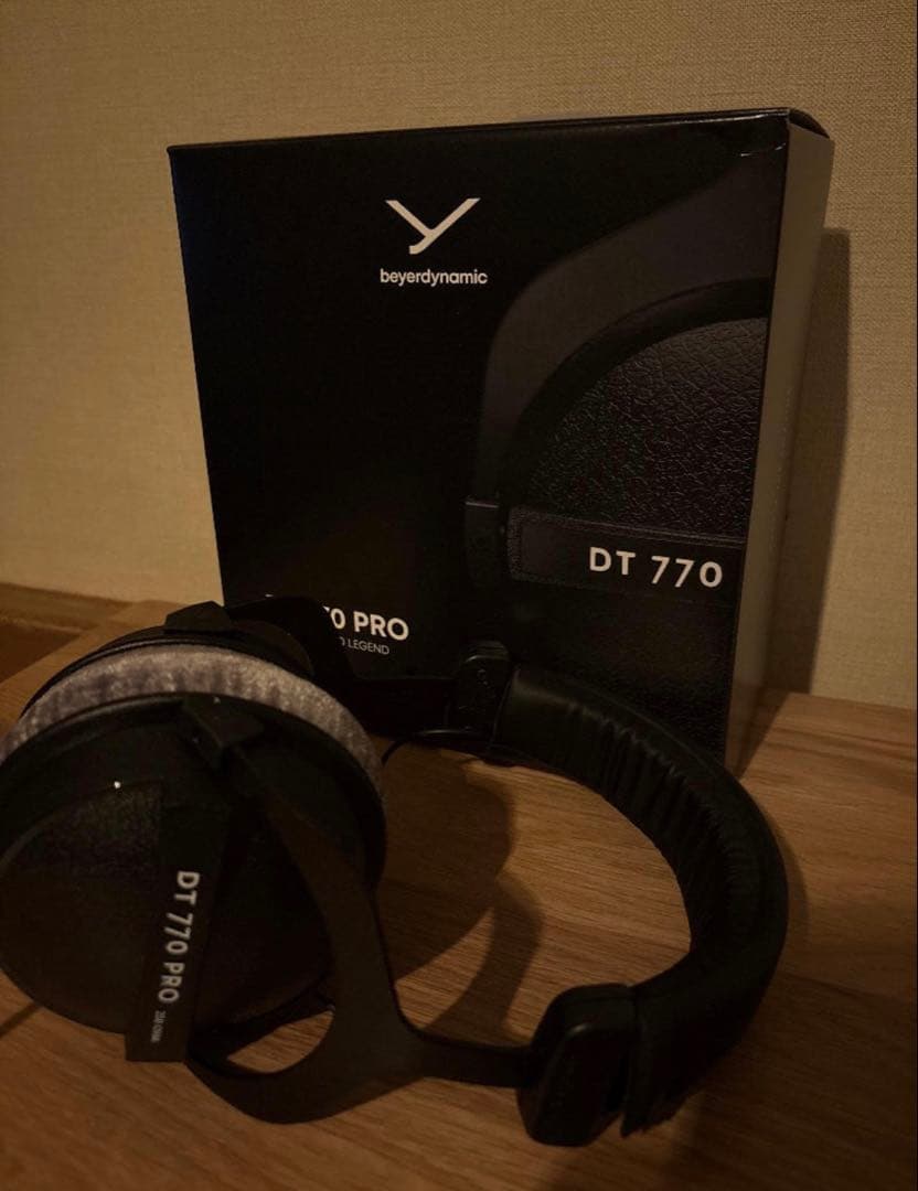ほぼ新品DT 770 PRO 250Ω beyerdynamic ヘッドホン