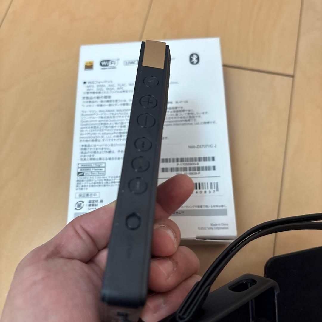Sony NW-ZX707 64GB デジタルオーディオプレーヤー ケース付