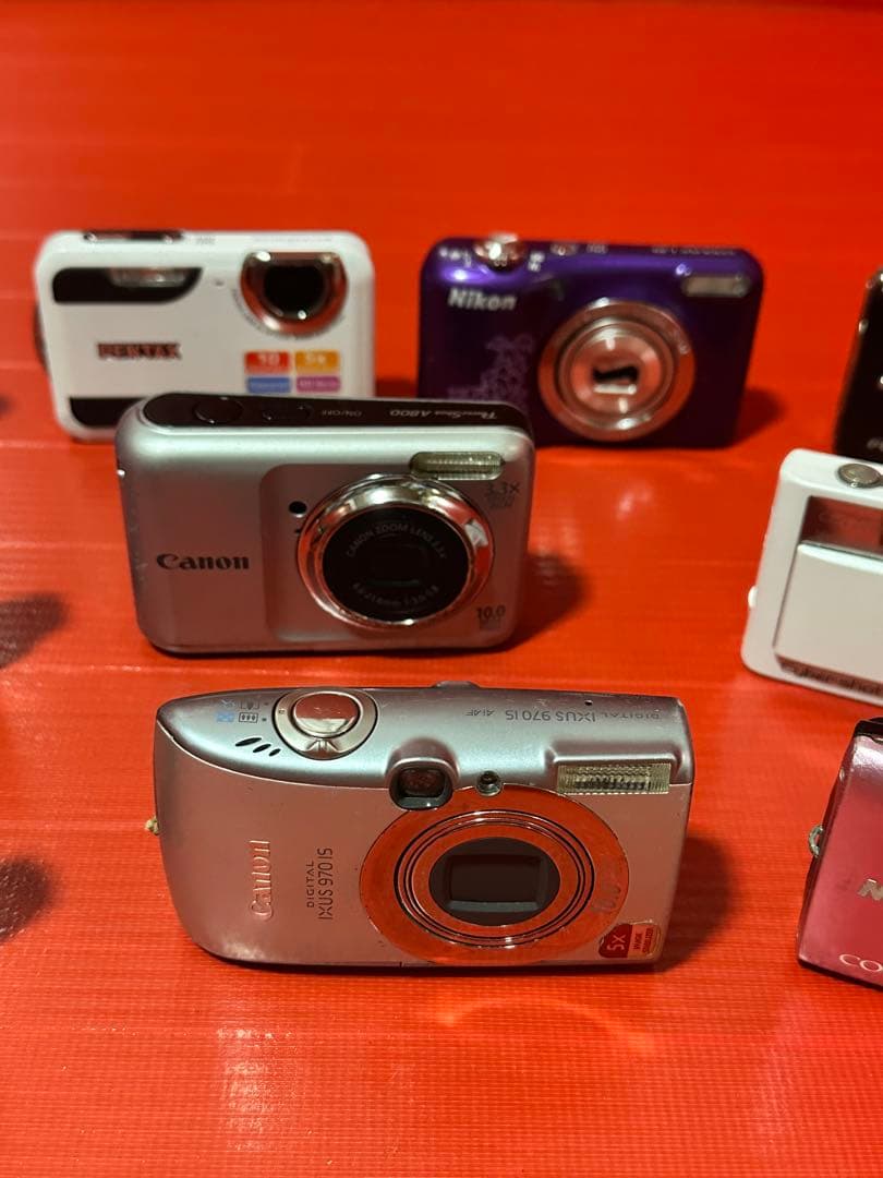 10台 デジカメラ まとめ【動作未確認ジャンク扱】⑦