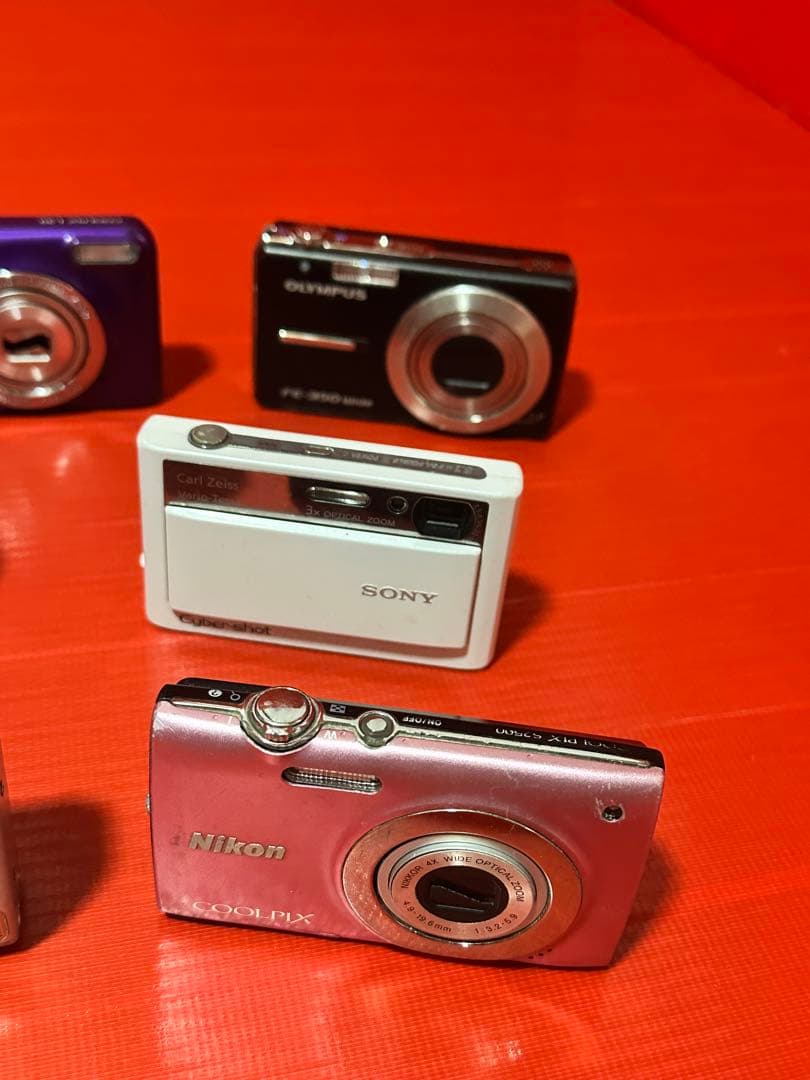 10台 デジカメラ まとめ【動作未確認ジャンク扱】⑦