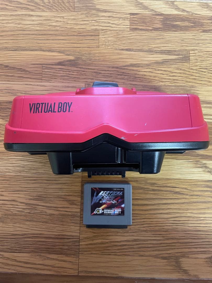 VIRTUAL BOY 本体とソフト(バーティカルフォース) ジャンク品