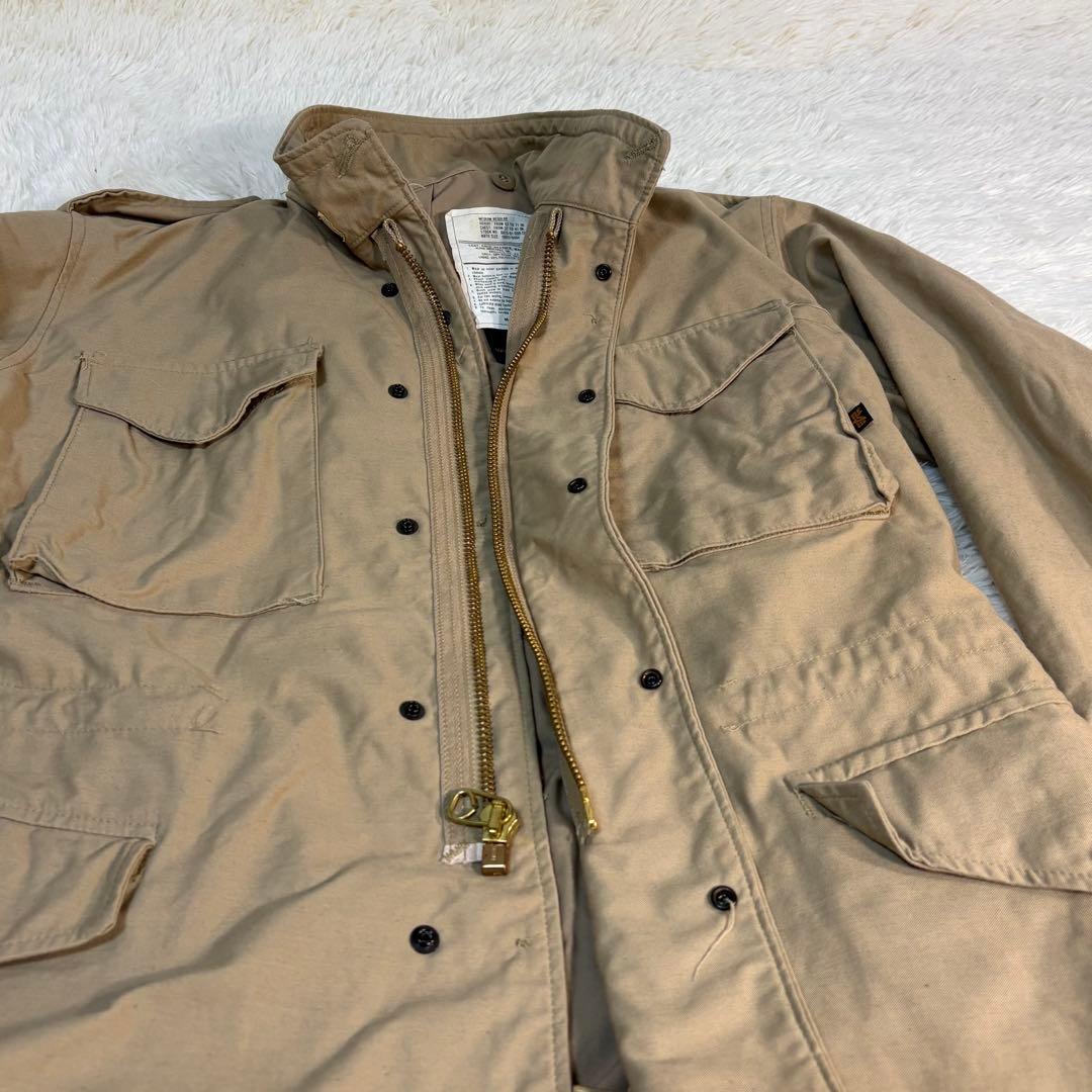 ALPHA アルファインダストリーズ　M65 フィールドジャケット　USA製 M