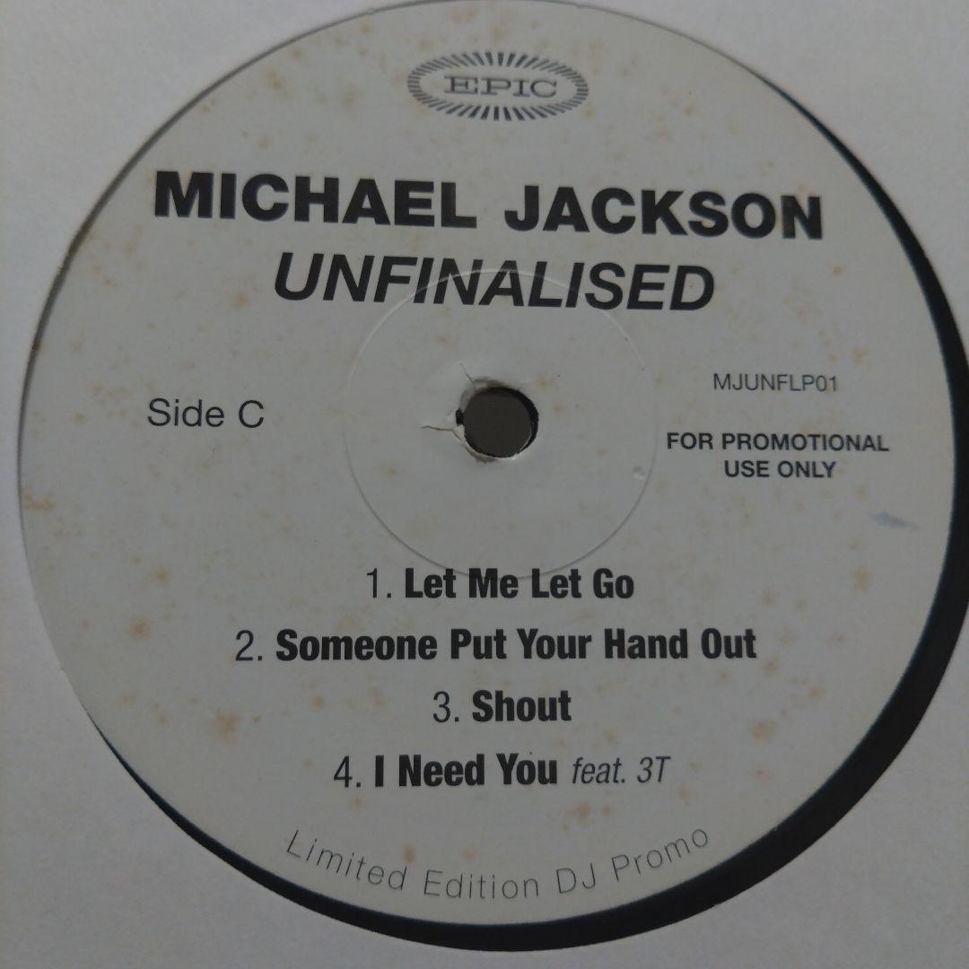 Michael Jackson UNFINALIZED 限定版レコード