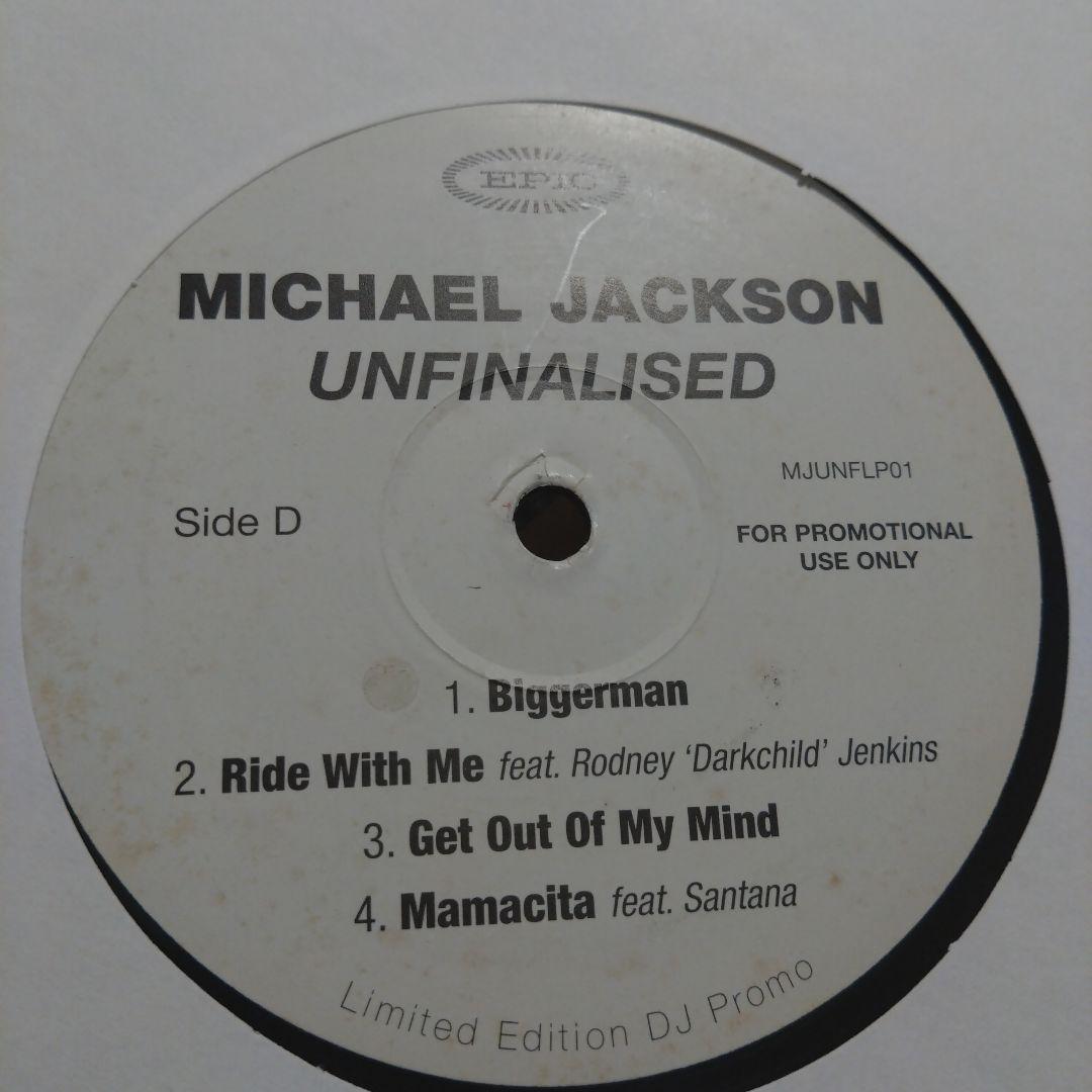 Michael Jackson UNFINALIZED 限定版レコード