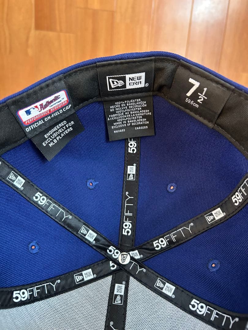 新品ドジャース 2025ワールドシリーズ59FIFTY キャップ 7 1/2