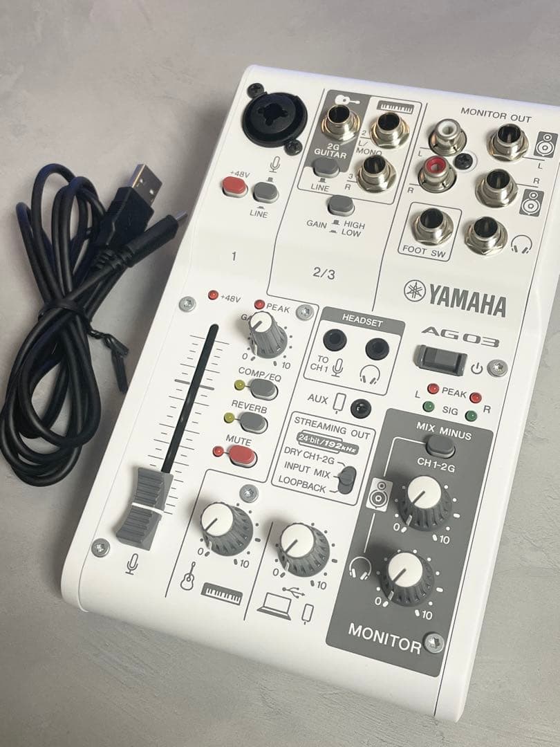 ヤマハ AG03MK2 新品同様