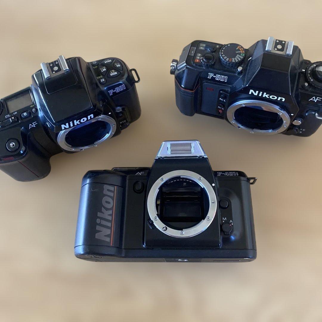 Nikon F-401s/F-501/F-601 3台セット
