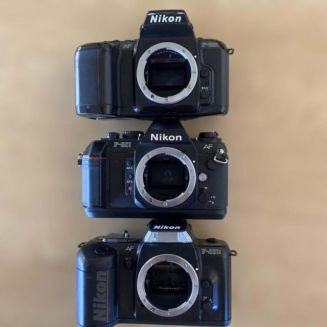 Nikon F-401s/F-501/F-601 3台セット