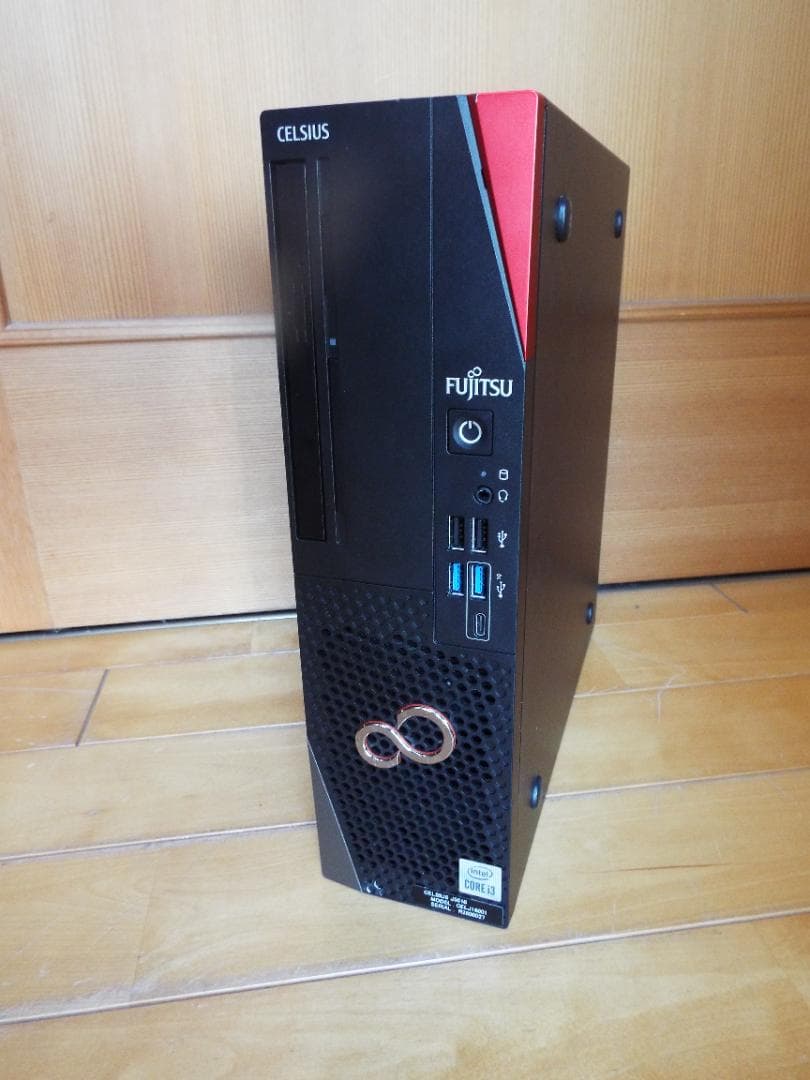 Windowsデスクトップ CELSIUS J5010 i3-10100 16GB SSD256GB+HDD