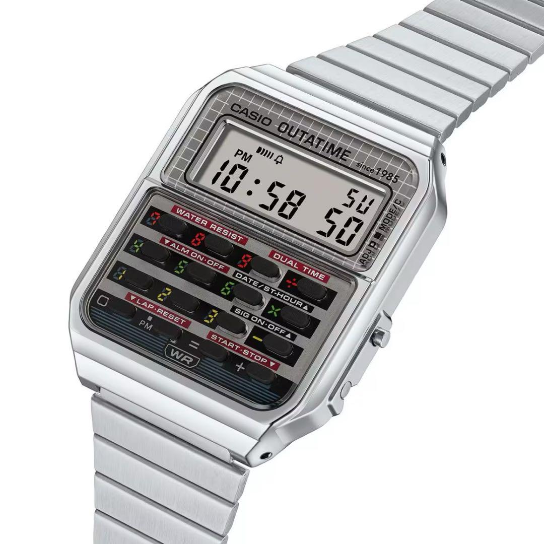 【新品】CASIO Back to the future コラボ 腕時計　タグ付