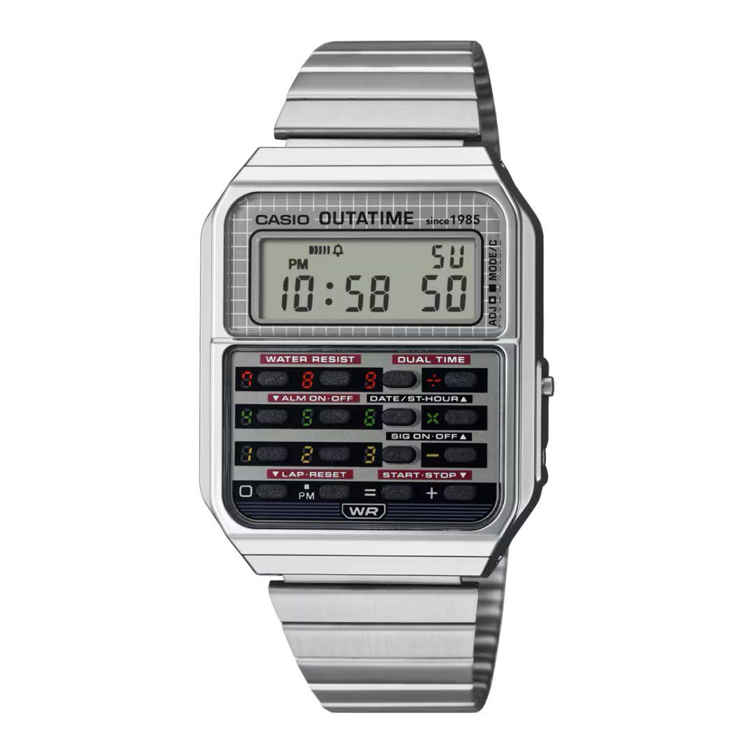 【新品】CASIO Back to the future コラボ 腕時計　タグ付