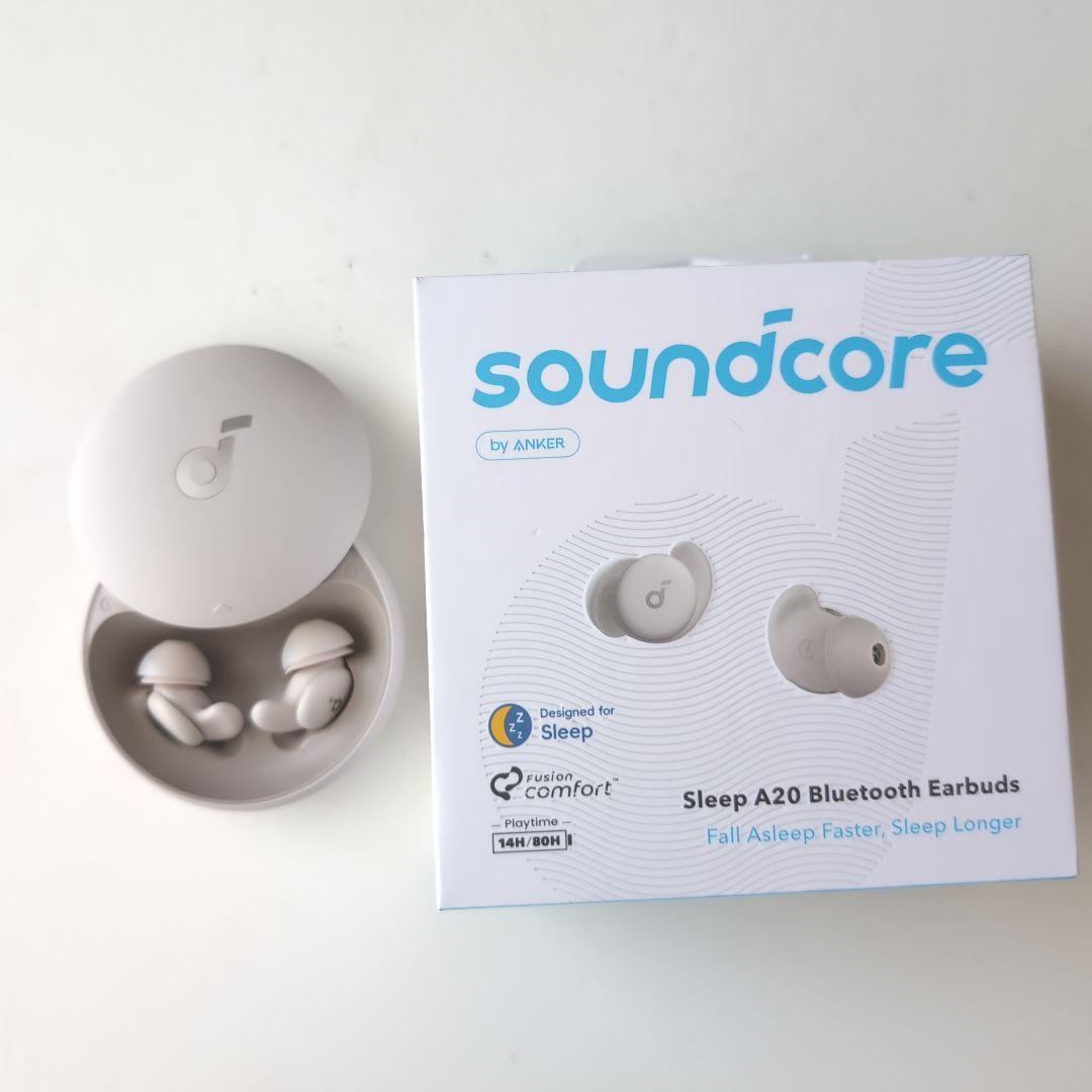 【ほぼ新品】soundcore Sleep A20 ワイヤレスイヤフォン