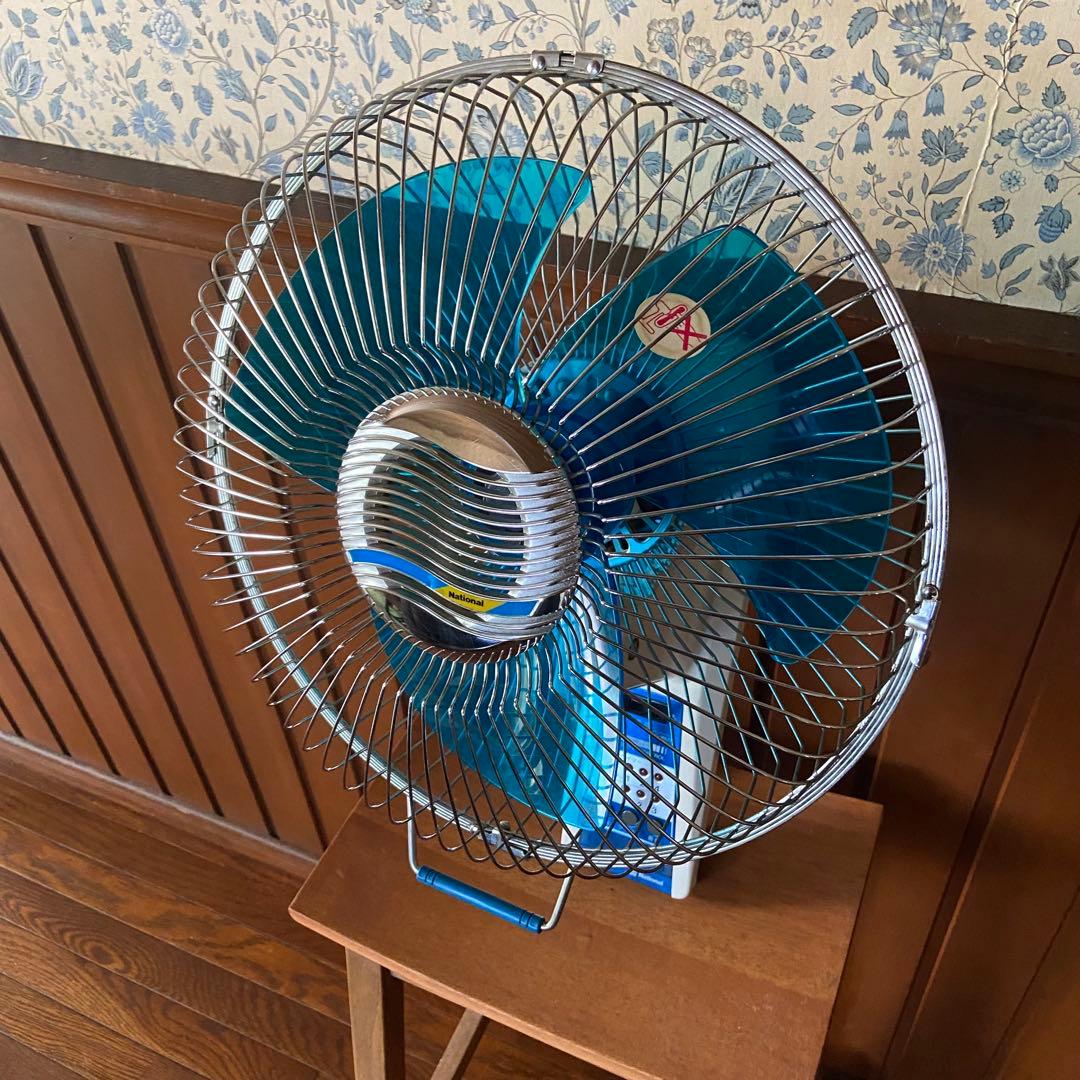 昭和レトロ　壁掛け扇風機　ナショナル　扇風機
