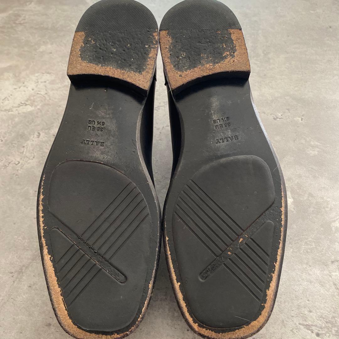 バリー　BALLY 23.0 36 黒　ローファー　　2回使用