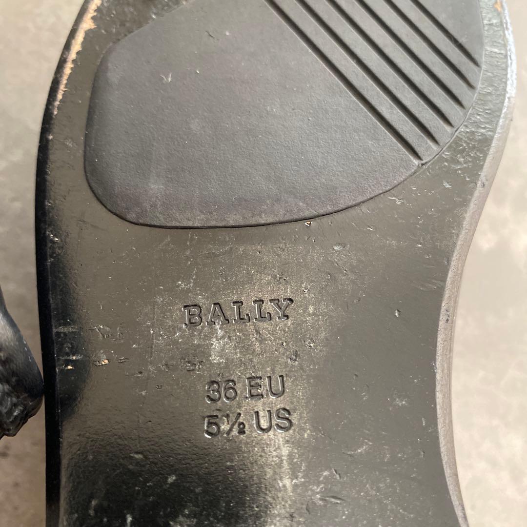 バリー　BALLY 23.0 36 黒　ローファー　　2回使用