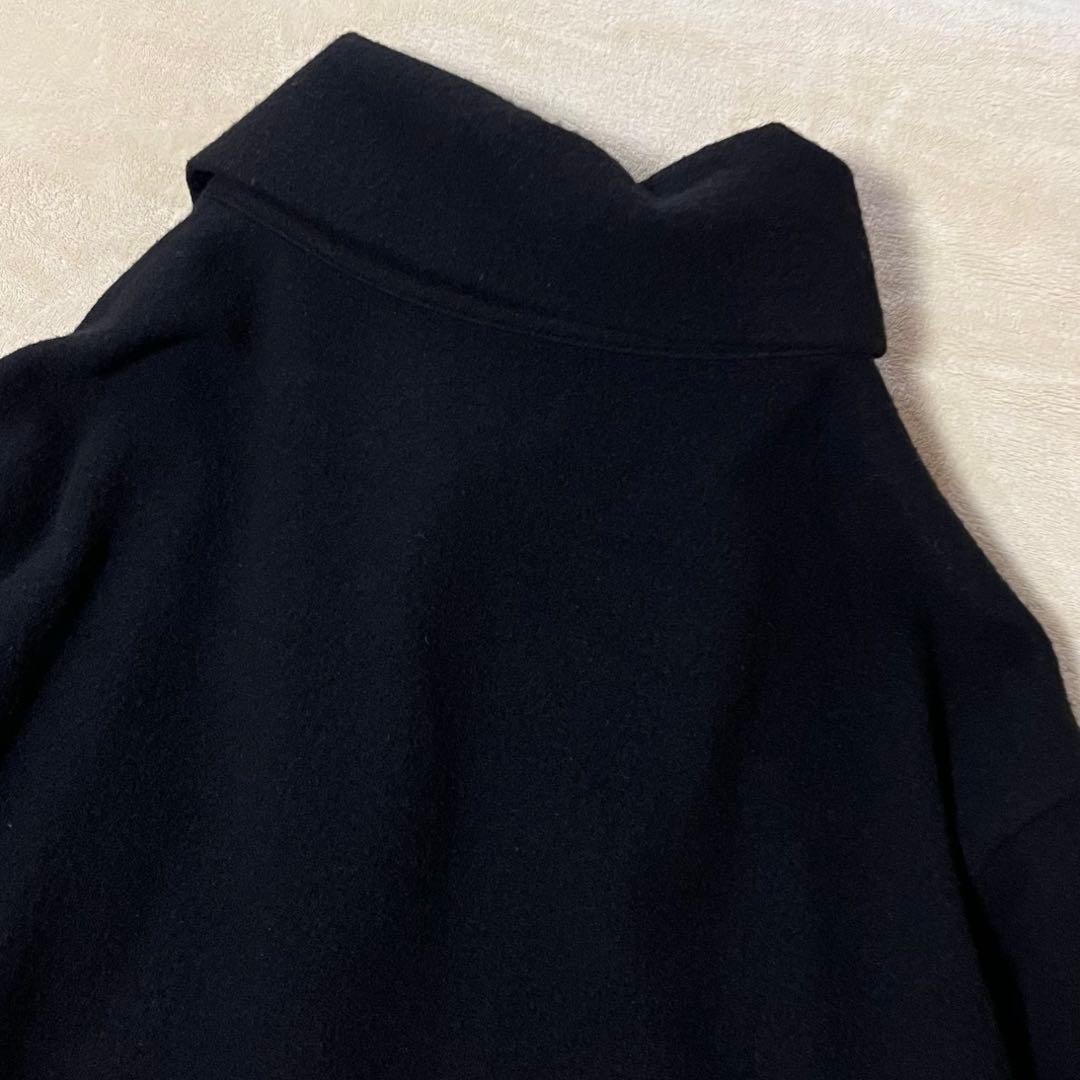 Y's ヨウジヤマモト　ウール　コート　ブラック黒