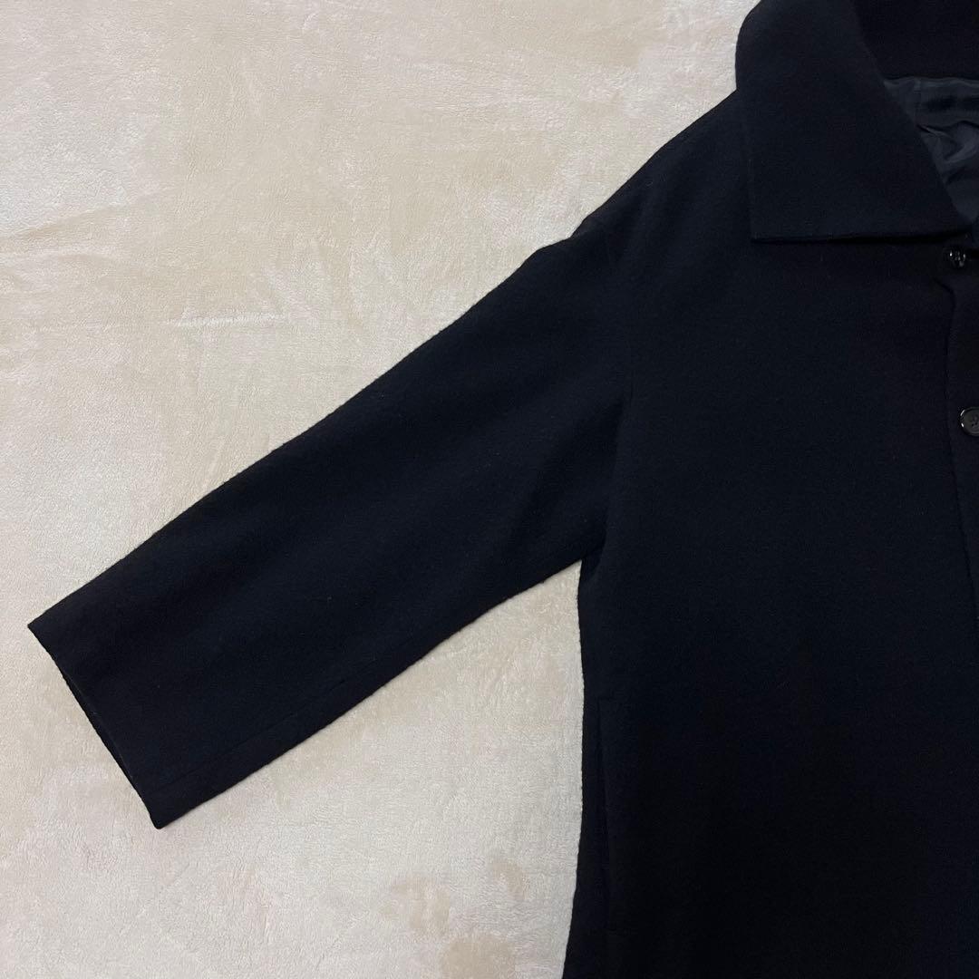 Y's ヨウジヤマモト　ウール　コート　ブラック黒