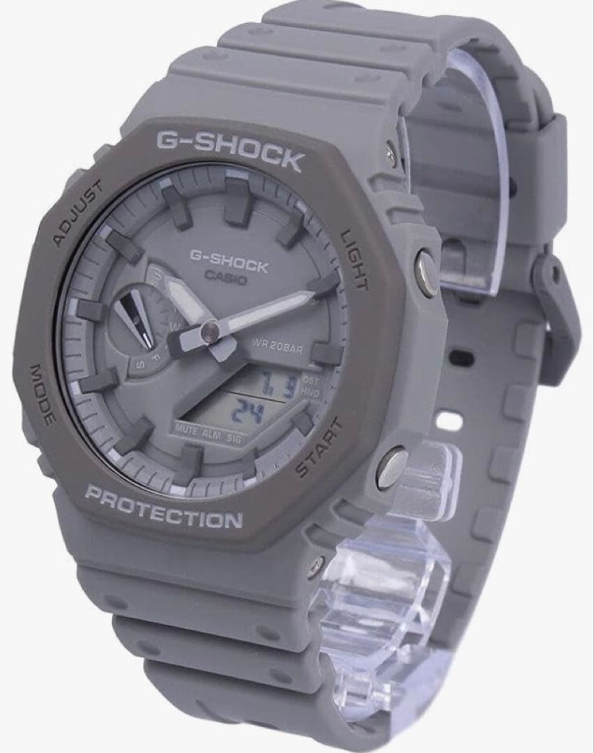 新品未使用タグ＆箱付CASIO G-SHOCK GA-2110ET-8A グレー