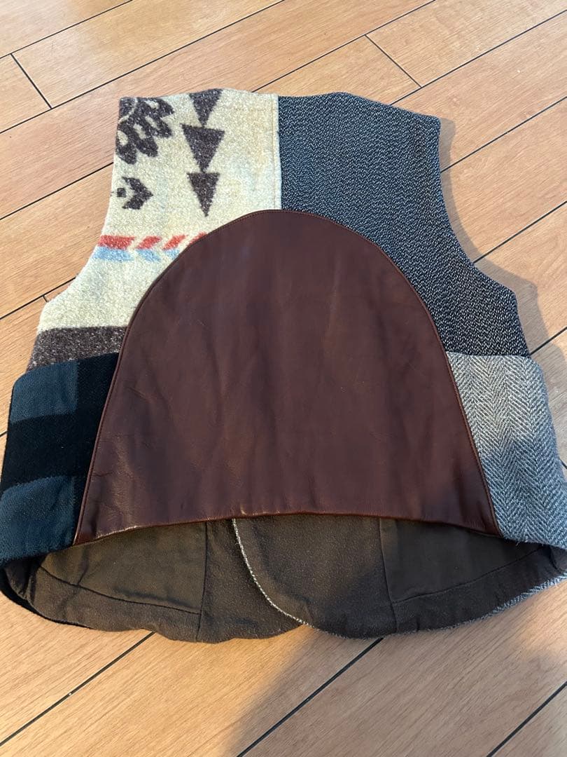 kapital パッチワークベスト0 ナバホ