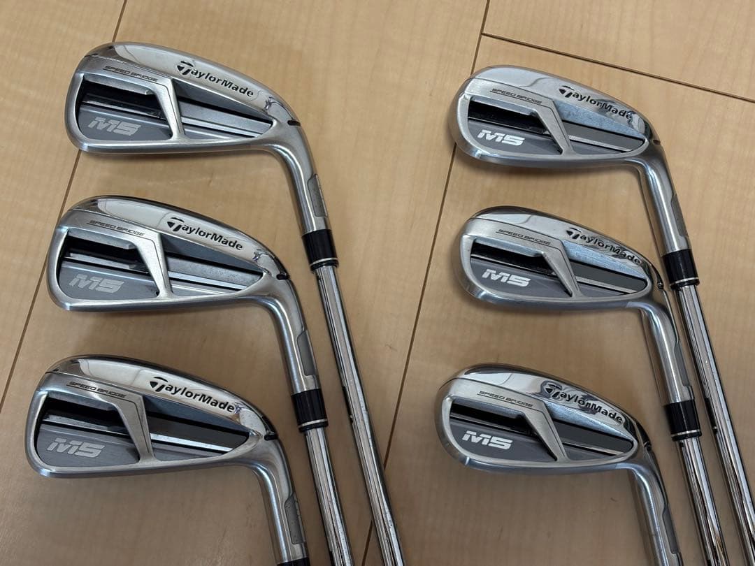 【Taylor Made❣️】M5 アイアンセット6本/Dynamic Gold